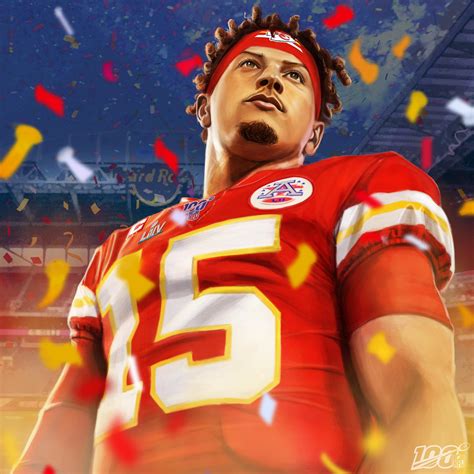 Easily download your favorite wallpaper and give your phone or computer screen a fresh and exciting new look. . Patrick mahomes wallpaper